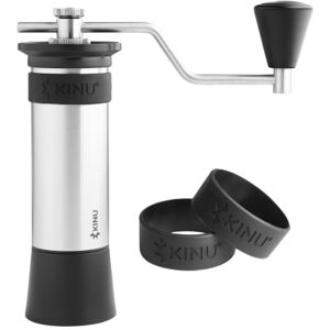 Moulin à café manuel Kinu M47 Phoenix Brew – argent/noir - Publicité Moulin à café manuel Kinu M47 Phoenix Brew – argent/noir - Publicité