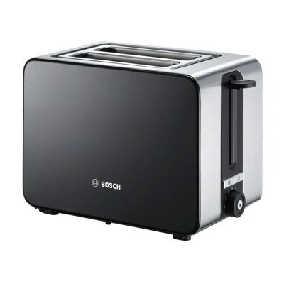 Bosch TAT7203 - Noir, Acier inoxydable - Toastière - Publicité Bosch TAT7203 - Noir, Acier inoxydable - Toastière - Publicité