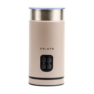 Fouet à lait électrique CHiATO milkPLAY – crème - Publicité Fouet à lait électrique CHiATO milkPLAY – crème - Publicité