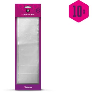 Sac PVA carré Delphin PVA n'tastic / par 10 120x60mm Silver, Purple, Gray 120x60mm - Publicité Sac PVA carré Delphin PVA n'tastic / par 10 120x60mm Silver, Purple, Gray 120x60mm - Publicité