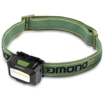 Lampe frontale Delphin MONOX 3W/120lm/1500mAh - Publicité Lampe frontale Delphin MONOX 3W/120lm/1500mAh - Publicité