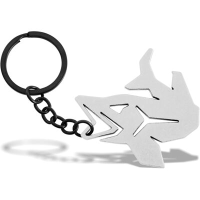 Porte-clés ouvre-bouteille Delphin PIKENER argent argent - Publicité Porte-clés ouvre-bouteille Delphin PIKENER argent argent - Publicité