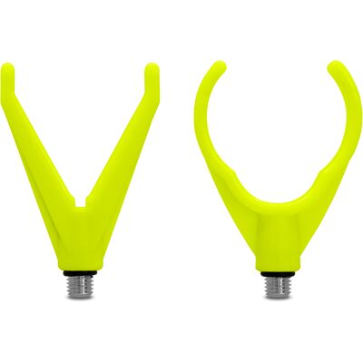 Lot de supports Delphin HoldSET Uni V+U / fluo jaune - Publicité Lot de supports Delphin HoldSET Uni V+U / fluo jaune - Publicité