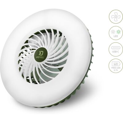 Ventilateur avec lumière Delphin Ventix 7W/4400mAh 4400 mAh - Publicité Ventilateur avec lumière Delphin Ventix 7W/4400mAh 4400 mAh - Publicité