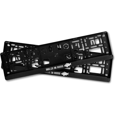 Support de plaque d'imatriculation 3D Delphin ANGLER ON BOARD / 2 pcs 2 pcs - Publicité Support de plaque d'imatriculation 3D Delphin ANGLER ON BOARD / 2 pcs 2 pcs - Publicité