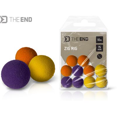 Delphin TheEND ZIG RIG / 10pcs mix 12mm mix 12mm - Publicité Delphin TheEND ZIG RIG / 10pcs mix 12mm mix 12mm - Publicité