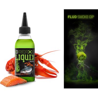 Delphin Fluo dip D SNAX LiquiX / 100ml Saumon – écrevisse Saumon – écrevisse - Publicité Delphin Fluo dip D SNAX LiquiX / 100ml Saumon – écrevisse Saumon – écrevisse - Publicité
