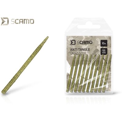 Anti-tangle Delphin sCAMO GRAZZ Cut / 10 pcs 55mm 55mm - Publicité Anti-tangle Delphin sCAMO GRAZZ Cut / 10 pcs 55mm 55mm - Publicité