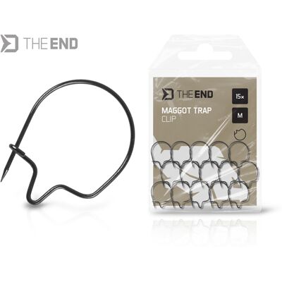 Clip asticot Delphin TheEND Maggot Trap / 15 pcs M - Publicité Clip asticot Delphin TheEND Maggot Trap / 15 pcs M - Publicité