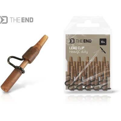 Clip plomb HeavyC duty Delphin TheEND / 10 pcs Ground Ground - Publicité Clip plomb HeavyC duty Delphin TheEND / 10 pcs Ground Ground - Publicité