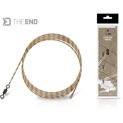Bas de ligne Delphin TheEND Leadcore + émerillon / 3 pcs 1m 1m - Publicité Bas de ligne Delphin TheEND Leadcore + émerillon / 3 pcs 1m 1m - Publicité