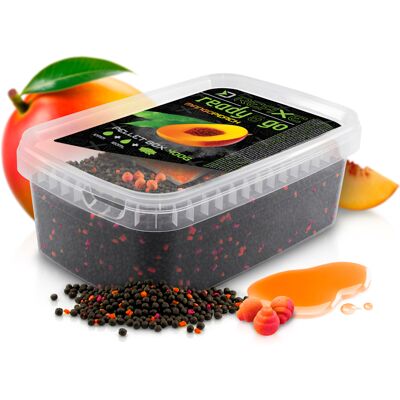 Pellet box Delphin Reaxe READY&GO; Mangue-pêche/400g+120ml booster+10mm wafters Mangue-pêche - Publicité Pellet box Delphin Reaxe READY&GO; Mangue-pêche/400g+120ml booster+10mm wafters Mangue-pêche - Publicité