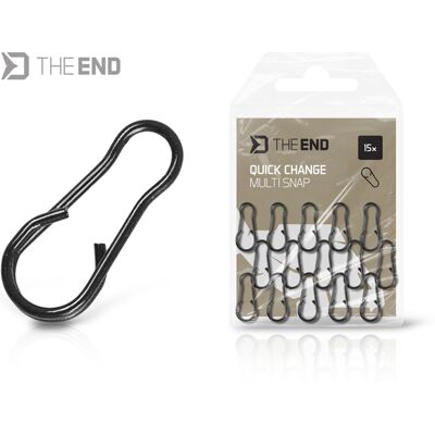 Clip changement rapide Delphin TheEND Multi Snap / 15 pcs - Publicité Clip changement rapide Delphin TheEND Multi Snap / 15 pcs - Publicité