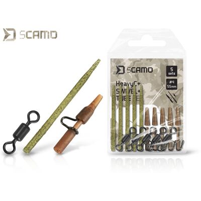 Lot Delphin sCAMO HeavyC + Swivel + Tube / 5 lots #4 #4 - Publicité Lot Delphin sCAMO HeavyC + Swivel + Tube / 5 lots #4 #4 - Publicité