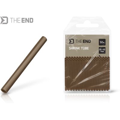 Gaine thermorétractable Delphin TheEND / 50 pcs 1,6mm x 43mm / marron 1,6mm x 43mm / marron - Publicité Gaine thermorétractable Delphin TheEND / 50 pcs 1,6mm x 43mm / marron 1,6mm x 43mm / marron - Publicité