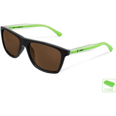 Lunettes polarisante Delphin SG TWIST verre marron Gray, Beige, Green - Publicité Lunettes polarisante Delphin SG TWIST verre marron Gray, Beige, Green - Publicité