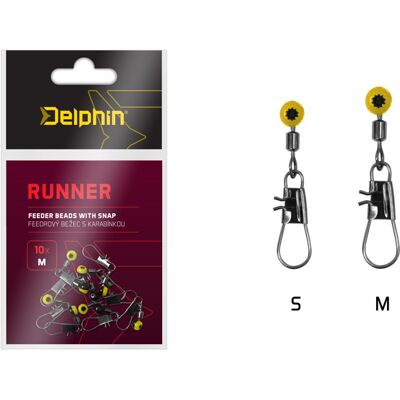 Delphin - RUNNER - Gris - Lime S - Clip d\'alimentateur - Publicité Delphin - RUNNER - Gris - Lime S - Clip d\'alimentateur - Publicité