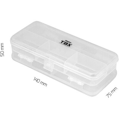 Delphin - TBX Duo 140-6P - 6 compartiments - Tackle box - Publicité Delphin - TBX Duo 140-6P - 6 compartiments - Tackle box - Publicité