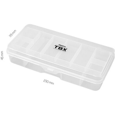 Delphin TBX One 230-11P - 230x119x45mm - Boîte de rangement - Publicité Delphin TBX One 230-11P - 230x119x45mm - Boîte de rangement - Publicité