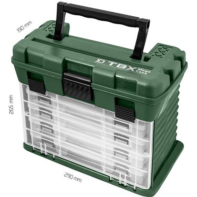Delphin TBX MegaCase Clip Rangement - Accessoires de pêche - Publicité Delphin TBX MegaCase Clip Rangement - Accessoires de pêche - Publicité