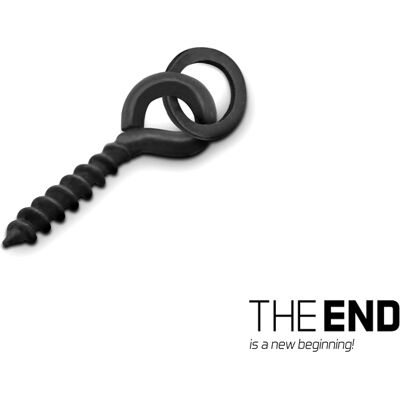 Delphin - THE END POP Screw - Gris - S - Accessoire de pêche - Publicité Delphin - THE END POP Screw - Gris - S - Accessoire de pêche - Publicité