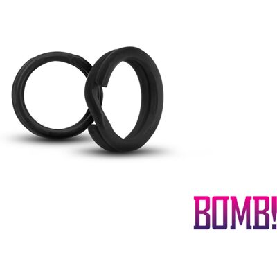 Delphin - BOMB! Split Rings - 5mm - 8kg - Fishing Accessory - Publicité Delphin - BOMB! Split Rings - 5mm - 8kg - Fishing Accessory - Publicité