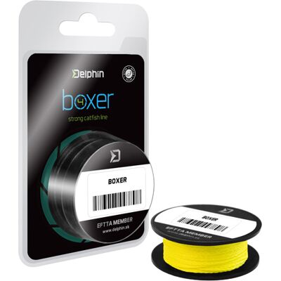 Delphin - BOXER 4 - 0.70mm - 62.8kg - Fil braided de pêche - Publicité Delphin - BOXER 4 - 0.70mm - 62.8kg - Fil braided de pêche - Publicité