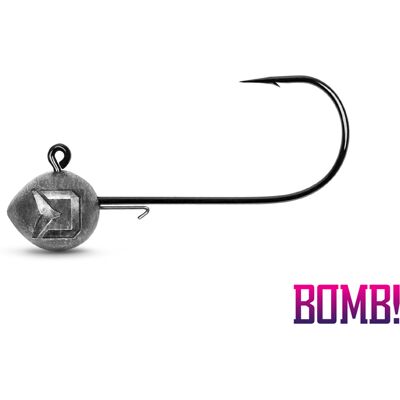 Tête plombée acroche leurre Delphin BOMB! / par 5 7.5g-1 Silver, Black, Purple, Gray 7.5g-1 - Publicité Tête plombée acroche leurre Delphin BOMB! / par 5 7.5g-1 Silver, Black, Purple, Gray 7.5g-1 - Publicité
