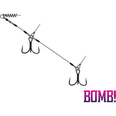 Delphin BOMB! Twisto MultiTRAP / 1 pcs #2 / 10cm / 14 kg Beige, Purple, Gray #2 / 10cm / 14 kg - Publicité Delphin BOMB! Twisto MultiTRAP / 1 pcs #2 / 10cm / 14 kg Beige, Purple, Gray #2 / 10cm / 14 kg - Publicité