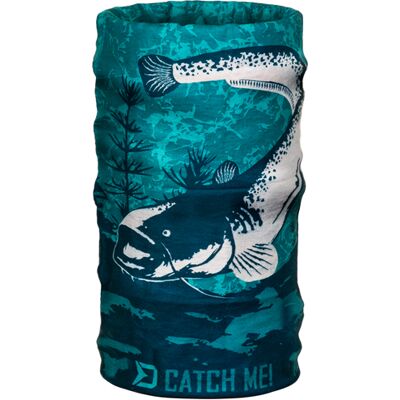 Delphin - SILURE I UNI - Gris - Turquoise - foulard - Publicité Delphin - SILURE I UNI - Gris - Turquoise - foulard - Publicité