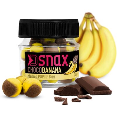 Delphin Appât D SNAX POP 8mm/20g Choco-banane Gold, Black, Brown, Beige Choco-banane - Publicité Delphin Appât D SNAX POP 8mm/20g Choco-banane Gold, Black, Brown, Beige Choco-banane - Publicité