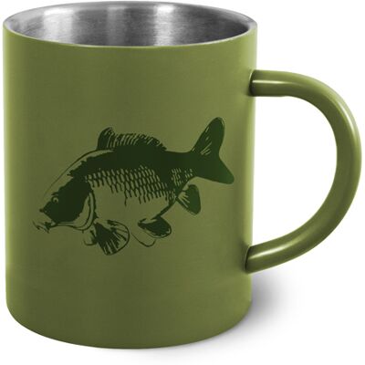 Delphin - CARP - 300ml - Gray - Tasse - Publicité Delphin - CARP - 300ml - Gray - Tasse - Publicité