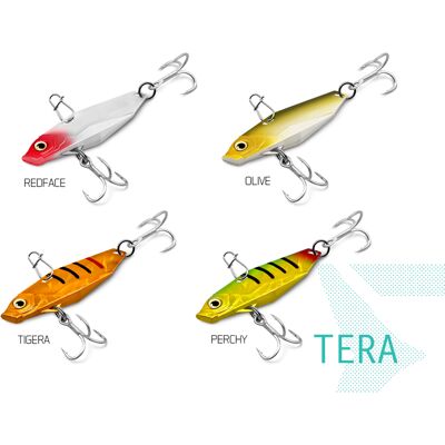 Cuillère ondulante Delphin TERA 12g PERCHY hook #8 Beige, Orange, Gray, Brown 12g PERCHY hook #8 - Publicité Cuillère ondulante Delphin TERA 12g PERCHY hook #8 Beige, Orange, Gray, Brown 12g PERCHY hook #8 - Publicité