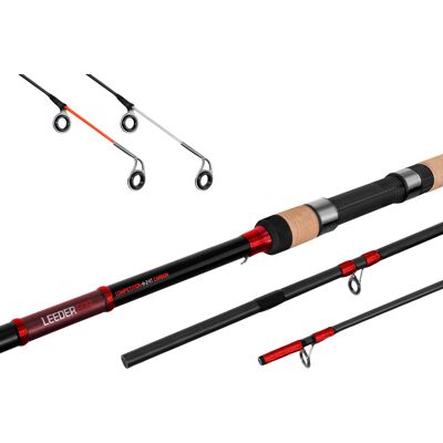 Canne Feeder Delphin LEEDER Feeder + 2 scions 330cm/100g/3 pcs Gray, Pink 330cm/100g/3 pcs - Publicité Canne Feeder Delphin LEEDER Feeder + 2 scions 330cm/100g/3 pcs Gray, Pink 330cm/100g/3 pcs - Publicité