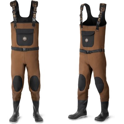 Waders néoprène Delphin ORAVA 43 Gray, Beige, Silver 43 - Publicité Waders néoprène Delphin ORAVA 43 Gray, Beige, Silver 43 - Publicité