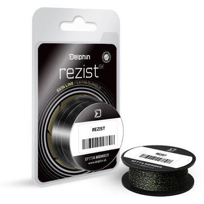 Delphin - REZIST - Grass camou - 5m - fishing line - Publicité Delphin - REZIST - Grass camou - 5m - fishing line - Publicité