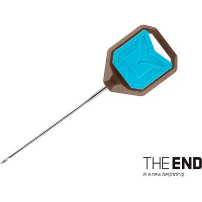 Aiguille Delphin - T-END GripX SAFETY - Turquoise - 8.8 cm - Aiguille - Publicité Aiguille Delphin - T-END GripX SAFETY - Turquoise - 8.8 cm - Aiguille - Publicité