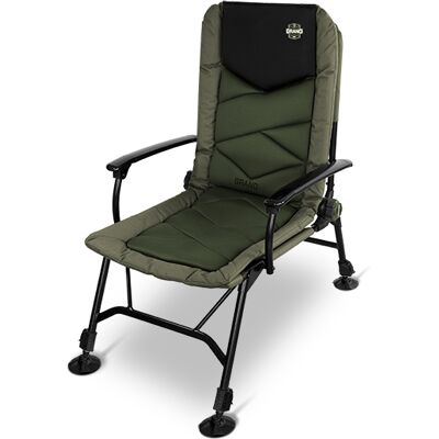 Fauteuil de pêche Delphin GrandX Gray, Beige, Silver - Publicité Fauteuil de pêche Delphin GrandX Gray, Beige, Silver - Publicité