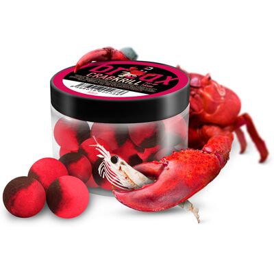 Appât Delphin BreaX POP 16mm/50g Crabe-krill Brown, Black, Beige, Silver Crabe-krill - Publicité Appât Delphin BreaX POP 16mm/50g Crabe-krill Brown, Black, Beige, Silver Crabe-krill - Publicité