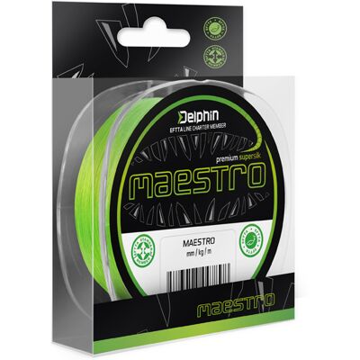 Delphin MAESTRO / fluo vert 0,15mm 9,0kg 150m Gray, Beige, Green 0,15mm 9,0kg 150m - Publicité Delphin MAESTRO / fluo vert 0,15mm 9,0kg 150m Gray, Beige, Green 0,15mm 9,0kg 150m - Publicité