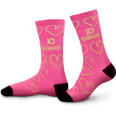 Delphin QUEEN Gris/Beige/Noir 38-41 Chaussettes - Publicité Delphin QUEEN Gris/Beige/Noir 38-41 Chaussettes - Publicité