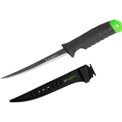Couteau filet Delphin FLOATY lame 15cm Gray, Lime, Green lame 15cm - Publicité Couteau filet Delphin FLOATY lame 15cm Gray, Lime, Green lame 15cm - Publicité