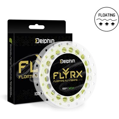 Tresse mouche Delphin FLYRX WF7-F / 100 FT Lime, Black, Gray WF7-F / 100 FT - Publicité Tresse mouche Delphin FLYRX WF7-F / 100 FT Lime, Black, Gray WF7-F / 100 FT - Publicité