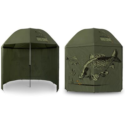 Delphin BigONE CARP - 250cm Gris, Argent Abris - Publicité Delphin BigONE CARP - 250cm Gris, Argent Abris - Publicité