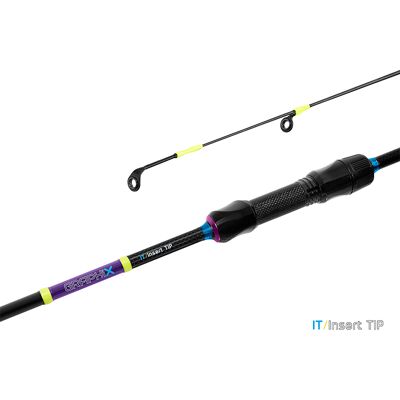 Canne carnassier Delphin GraphiX IT 24T 185cm/0.5-5g/2 pcs Gray, Beige 185cm/0.5-5g/2 pcs - Publicité Canne carnassier Delphin GraphiX IT 24T 185cm/0.5-5g/2 pcs Gray, Beige 185cm/0.5-5g/2 pcs - Publicité