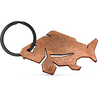 Porte-clés ouvre-bouteille Delphin CARPENER bronze bronze Gray, Azure, Silver bronze - Publicité Porte-clés ouvre-bouteille Delphin CARPENER bronze bronze Gray, Azure, Silver bronze - Publicité