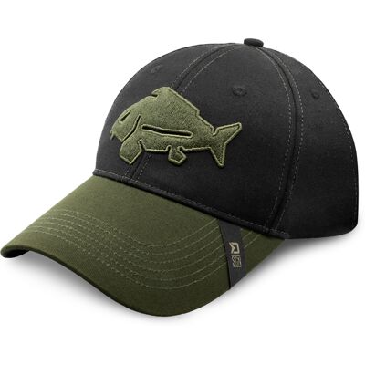Delphin - OutLINE CARP Full - Gris - Beige Cap - Publicité Delphin - OutLINE CARP Full - Gris - Beige Cap - Publicité