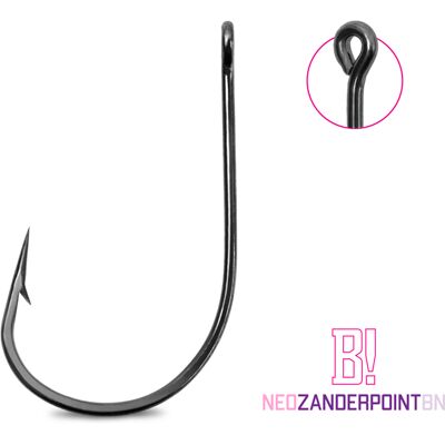 Delphin B! NEO ZanderPoint 2/0 Argent/Gris - Hook - Publicité Delphin B! NEO ZanderPoint 2/0 Argent/Gris - Hook - Publicité