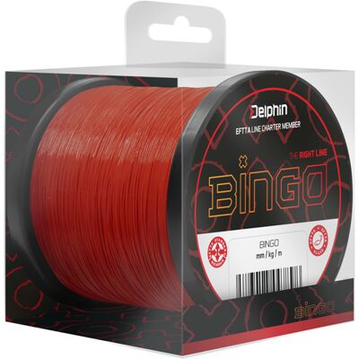 Delphin - BINGO - 0.30mm - 7.4kg - Monofilament line - Publicité Delphin - BINGO - 0.30mm - 7.4kg - Monofilament line - Publicité