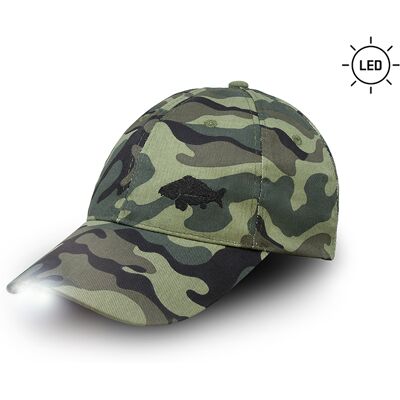 Casquette LED Delphin OutLINE Camo UNI Gray, Beige, Silver UNI - Publicité Casquette LED Delphin OutLINE Camo UNI Gray, Beige, Silver UNI - Publicité